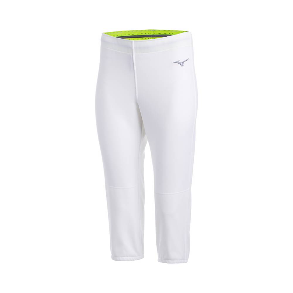 Pantalones Mizuno Stretch - Unbelted Mujer Blancas Ofertas NUIC-36742